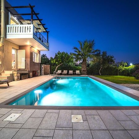 קיסאמוס Petronila Luxury Villa With Heated Private Pool מראה חיצוני תמונה