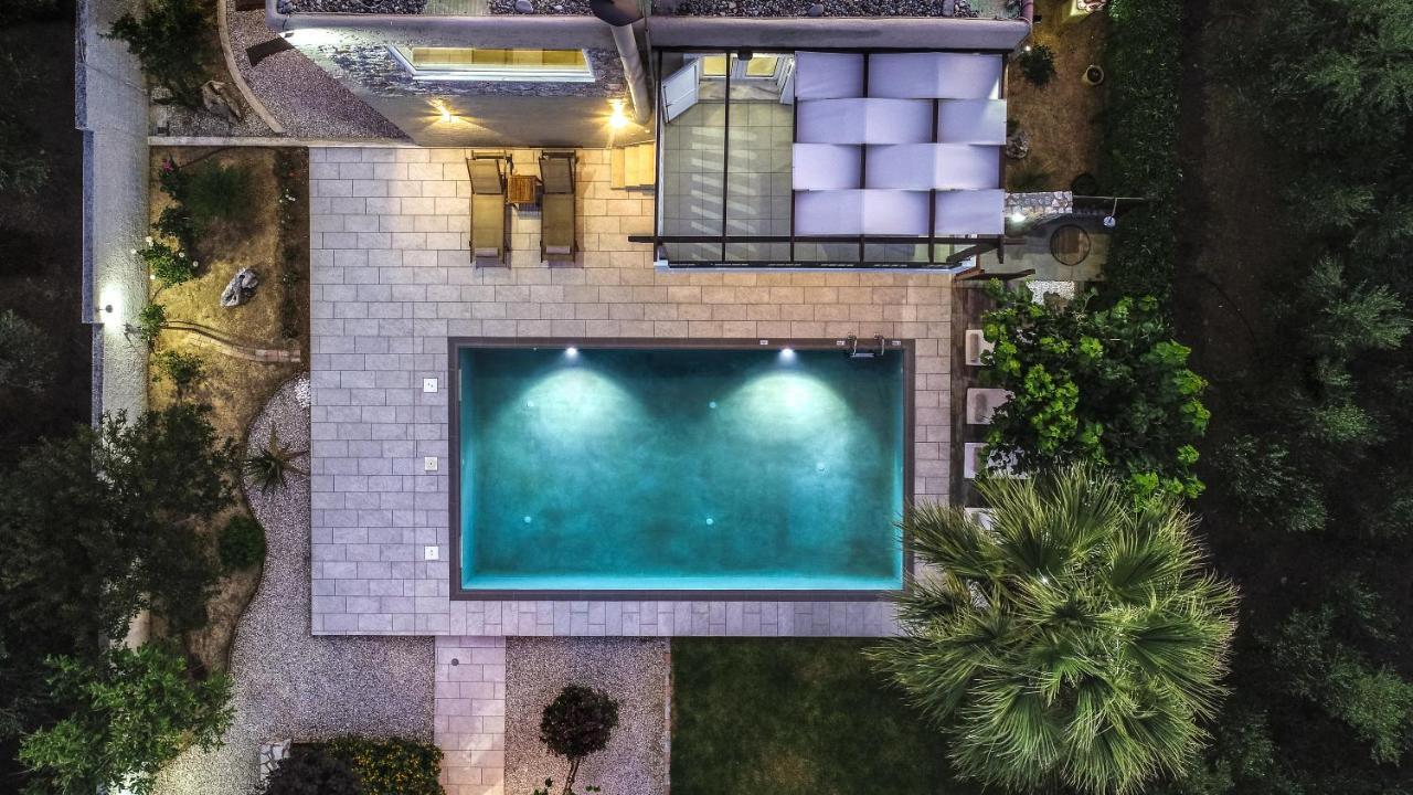 קיסאמוס Petronila Luxury Villa With Heated Private Pool מראה חיצוני תמונה