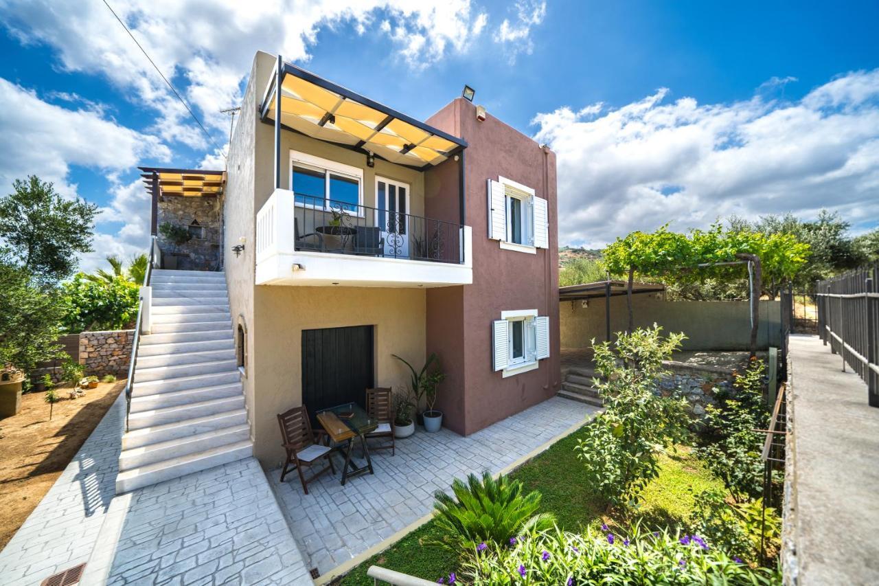 קיסאמוס Petronila Luxury Villa With Heated Private Pool מראה חיצוני תמונה