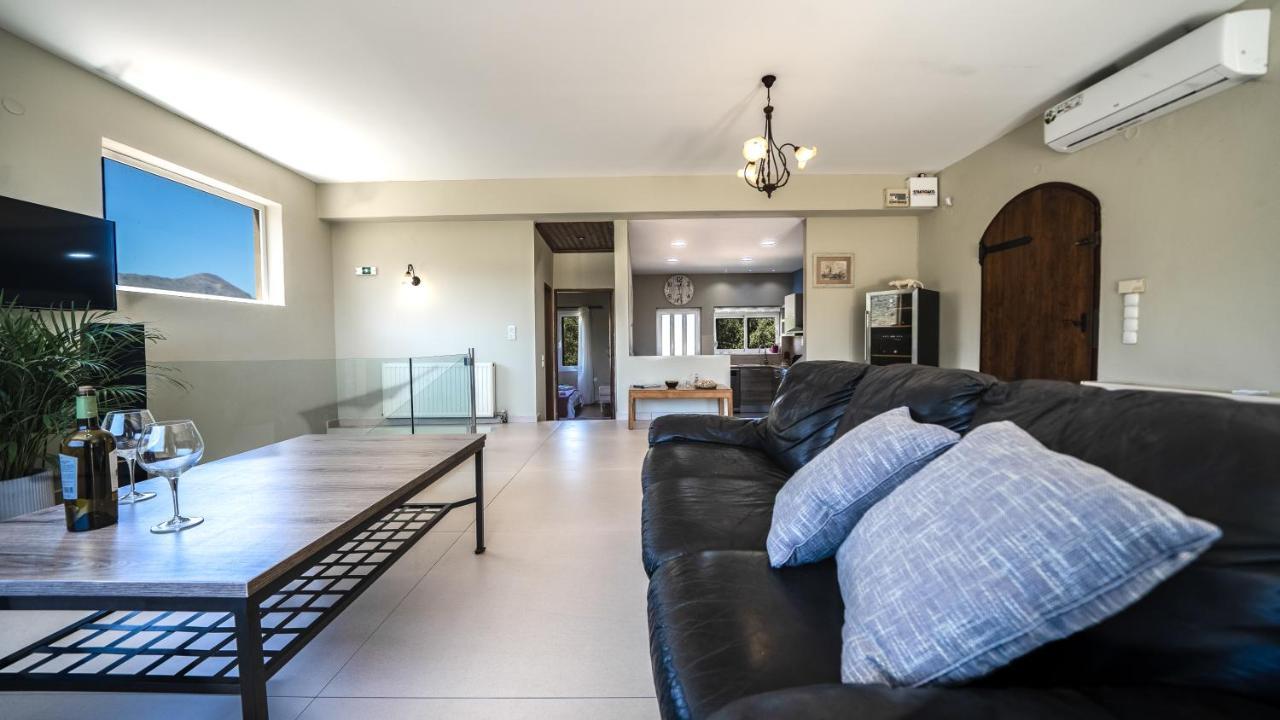 קיסאמוס Petronila Luxury Villa With Heated Private Pool מראה חיצוני תמונה